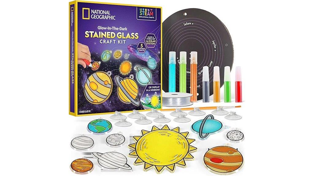 solar system art kit