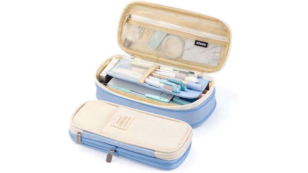 spacious pencil case organizer