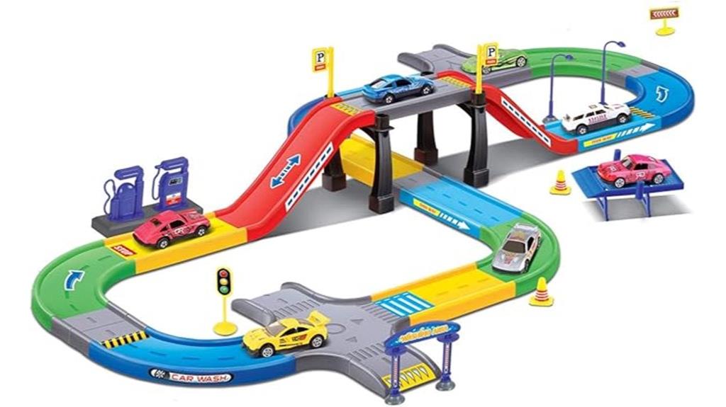 speed racing track builder