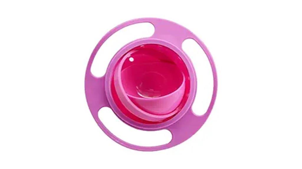 spill resistant gyroscopic bowl