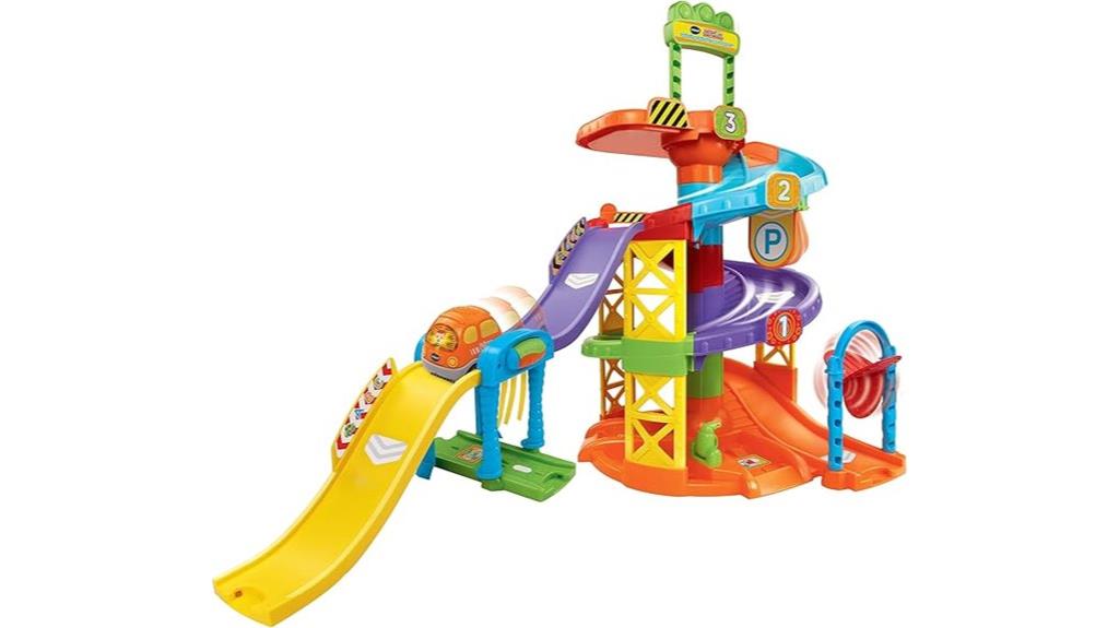 spinning spiral tower playset