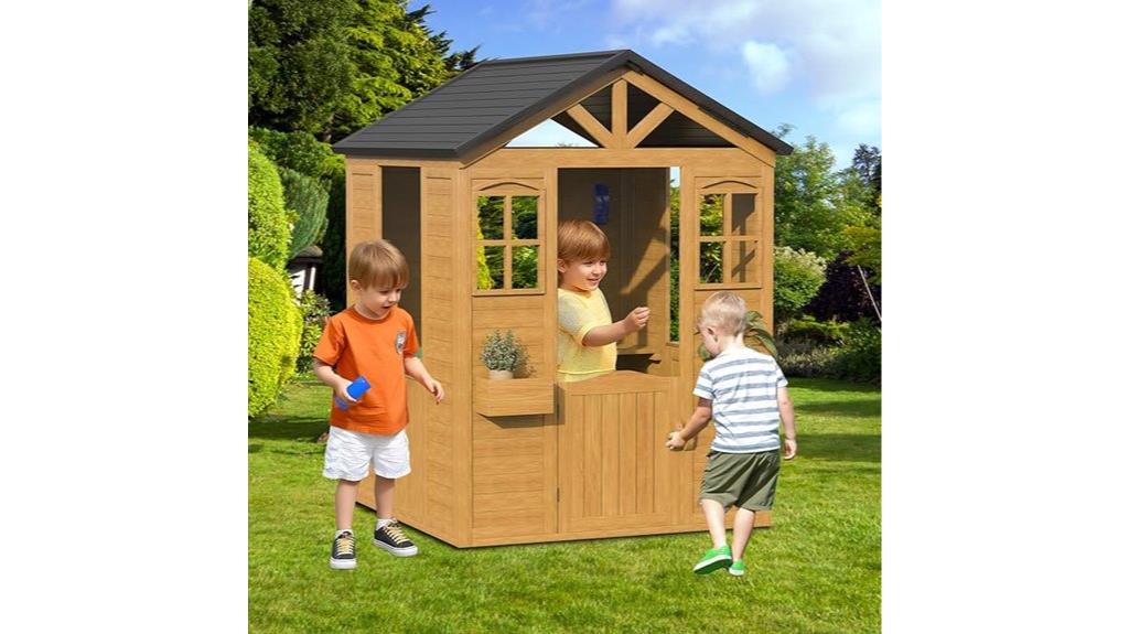 spruce outdoor playhouse for children