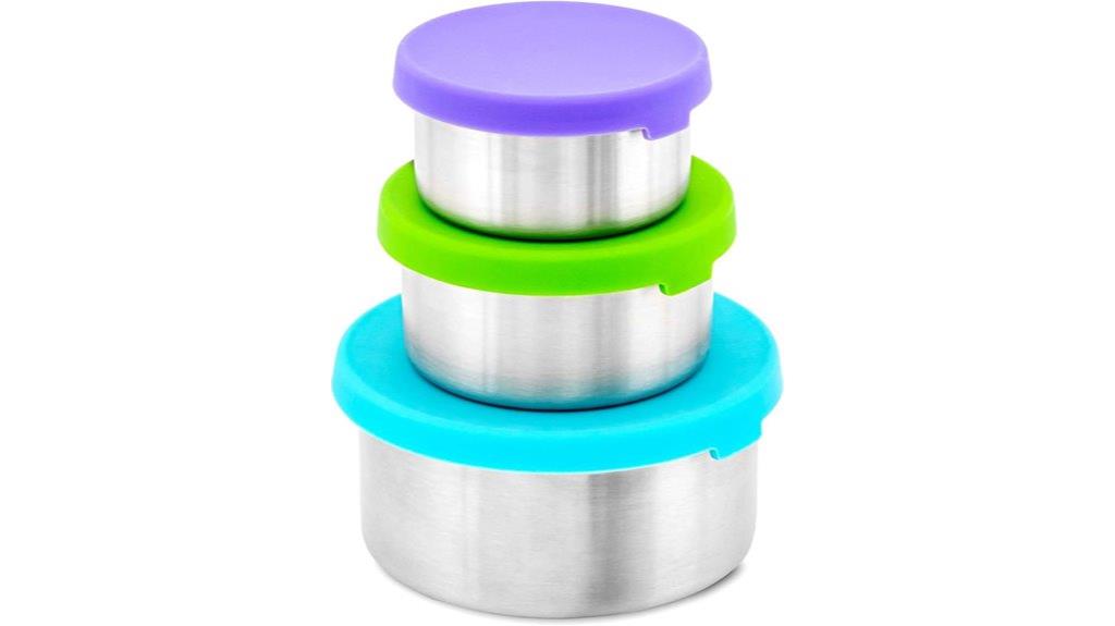 stainless steel food containers