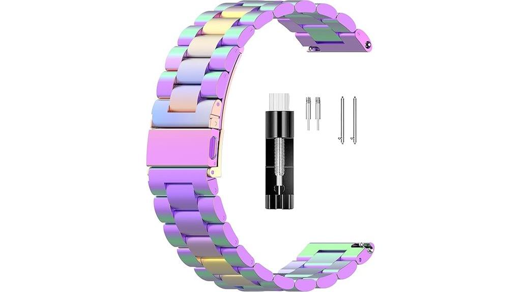 stainless steel watch band
