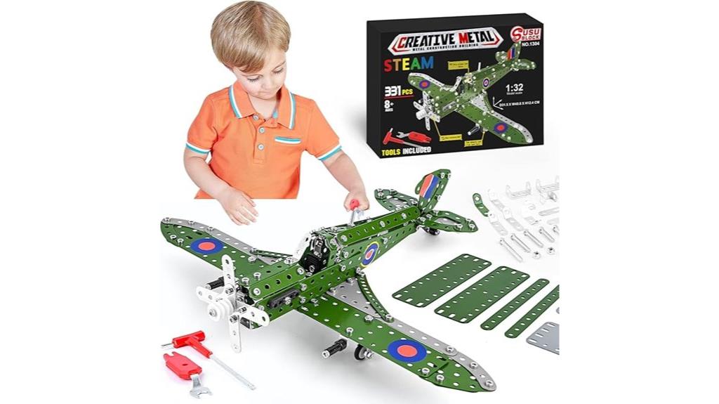 stem airplane building kits