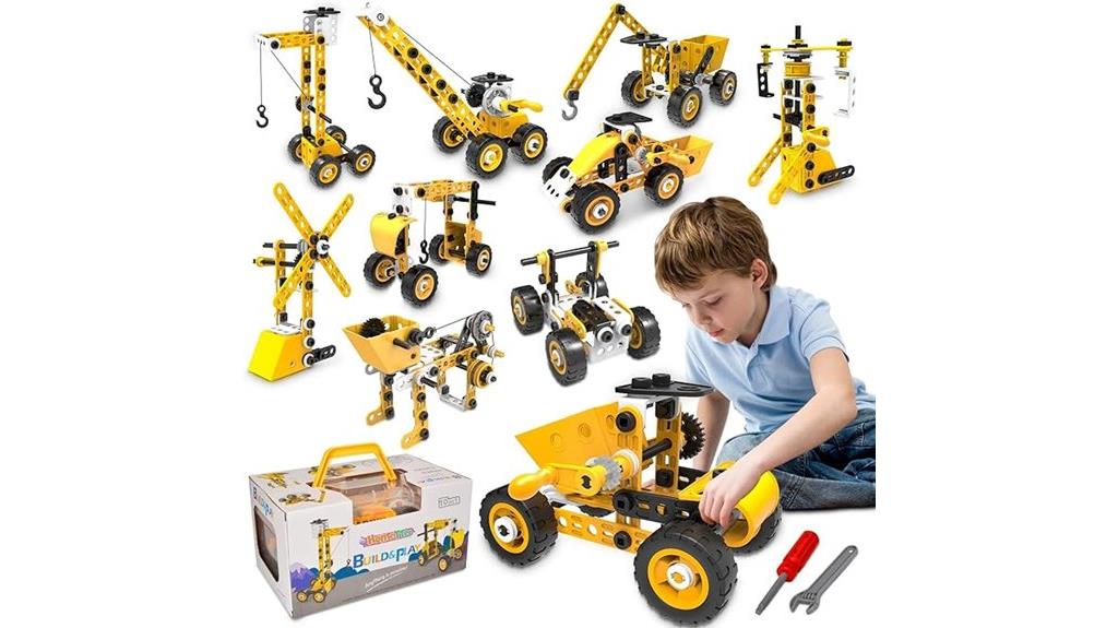 stem construction toy set