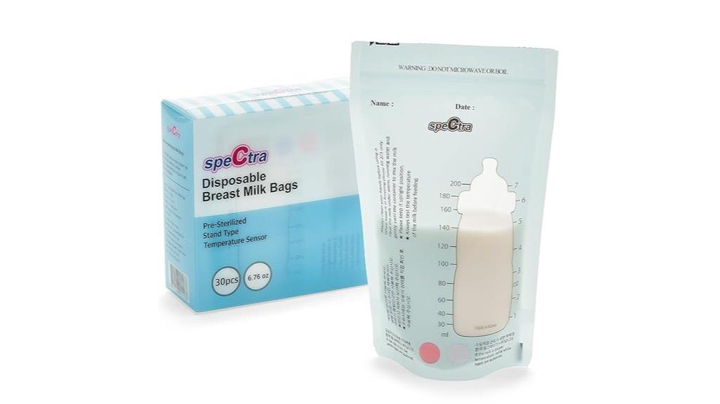 sterile breast milk bags
