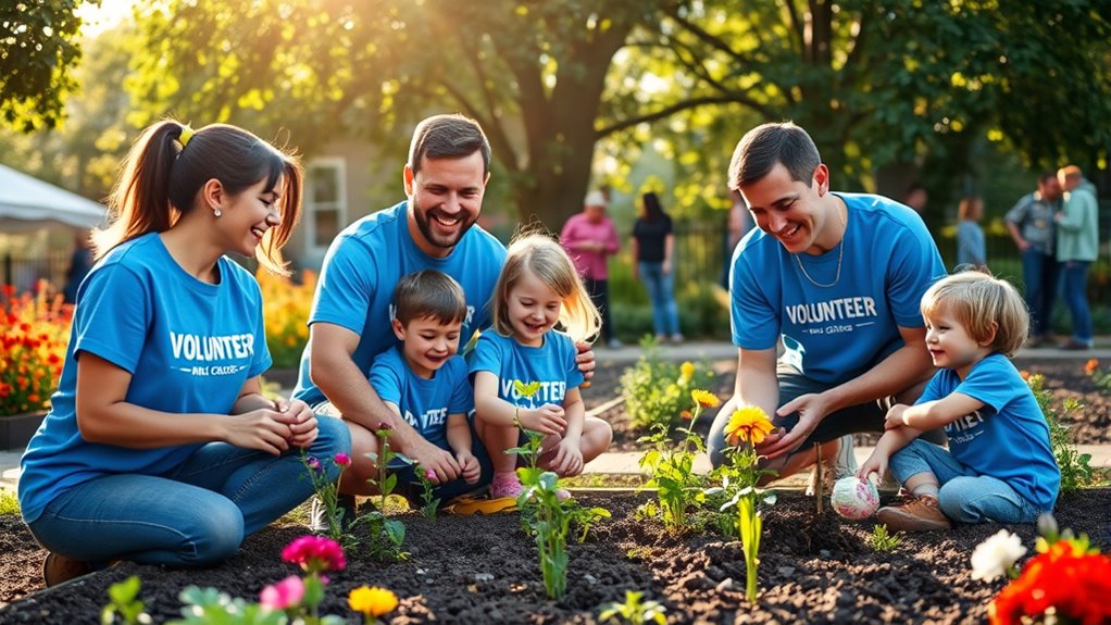 strengthening bonds through service