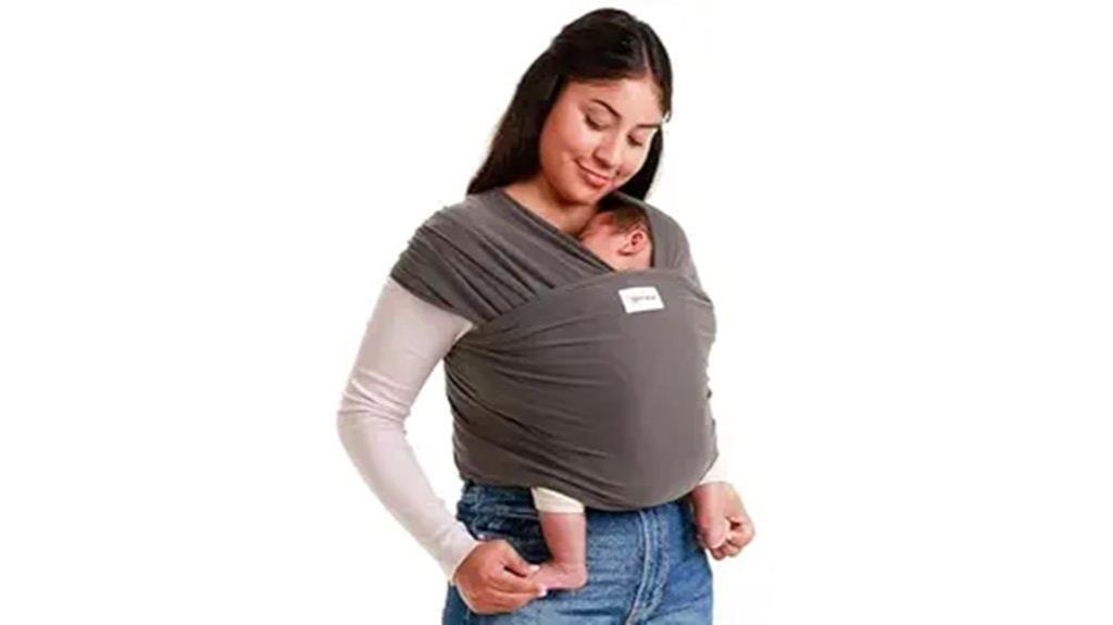 stretchy ergonomic baby carrier