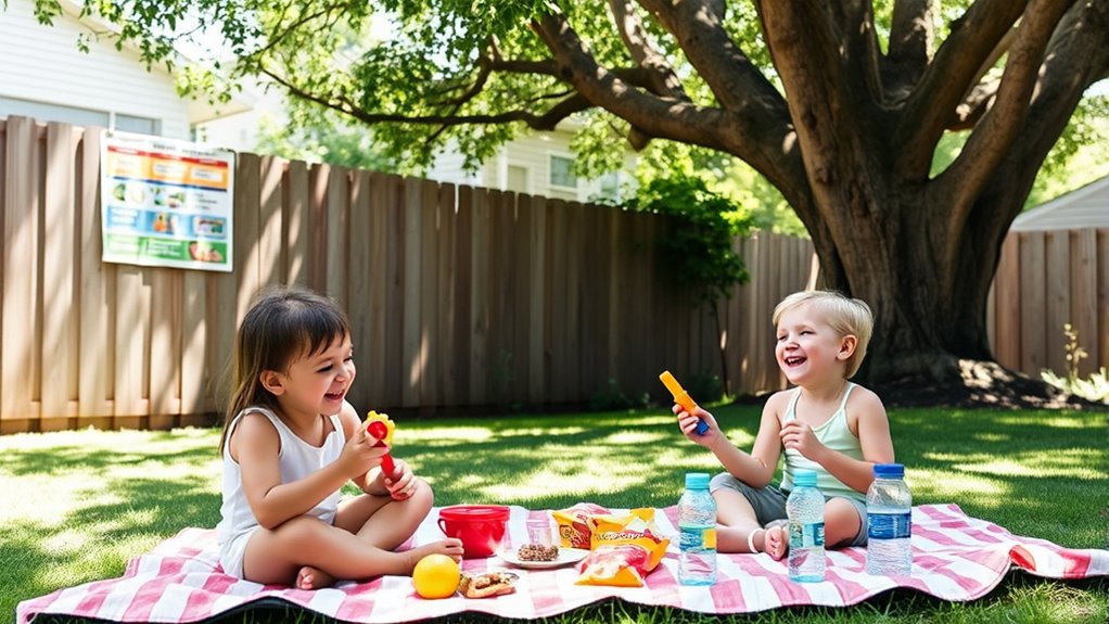 structured summer daily activities