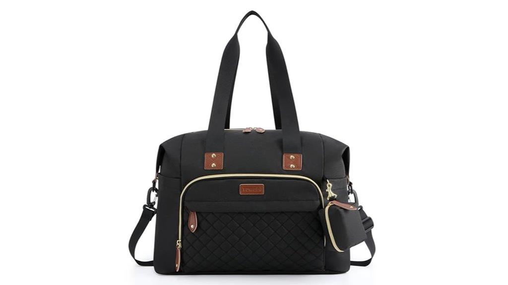 stylish baby diaper tote
