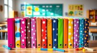 stylish homework organization binders