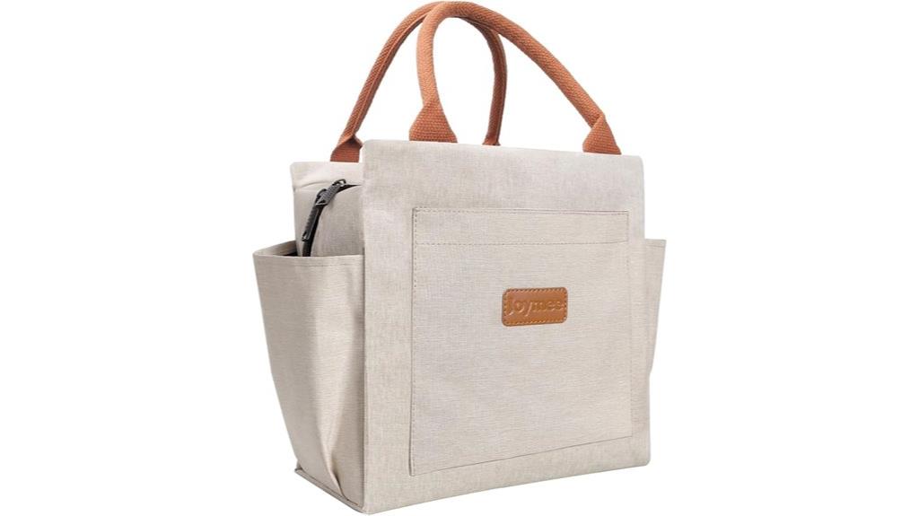 stylish insulated lunch bag