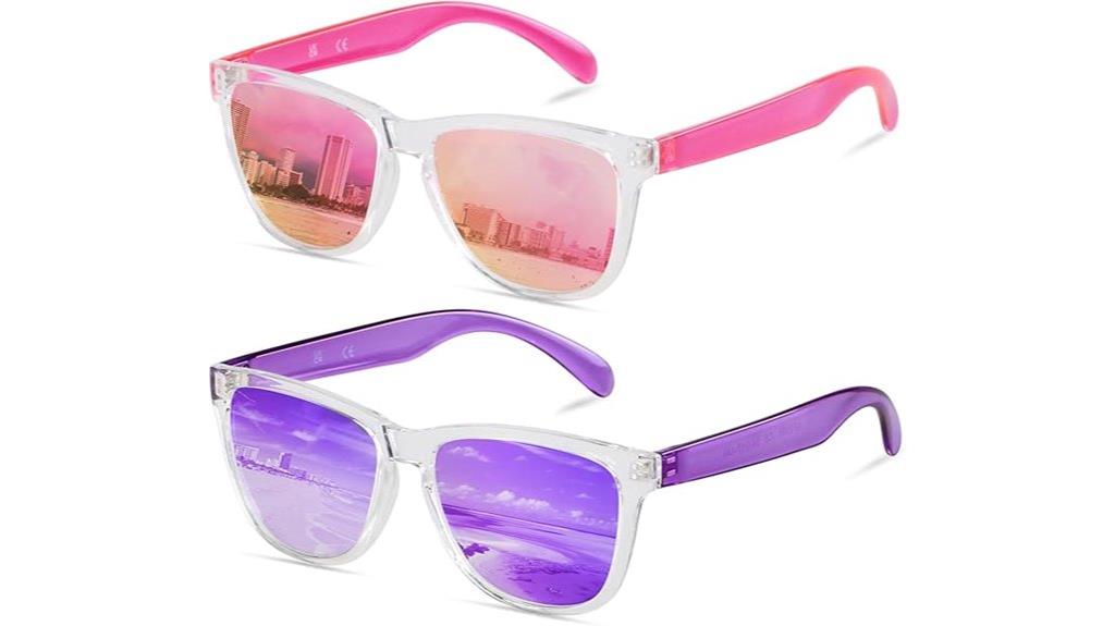 stylish uv protection eyewear