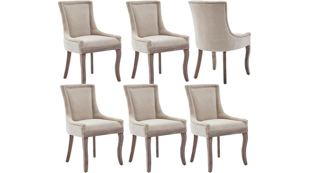 stylish wooden dining chairs