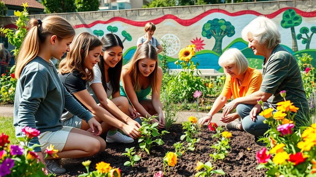 sustainable intergenerational partnerships development