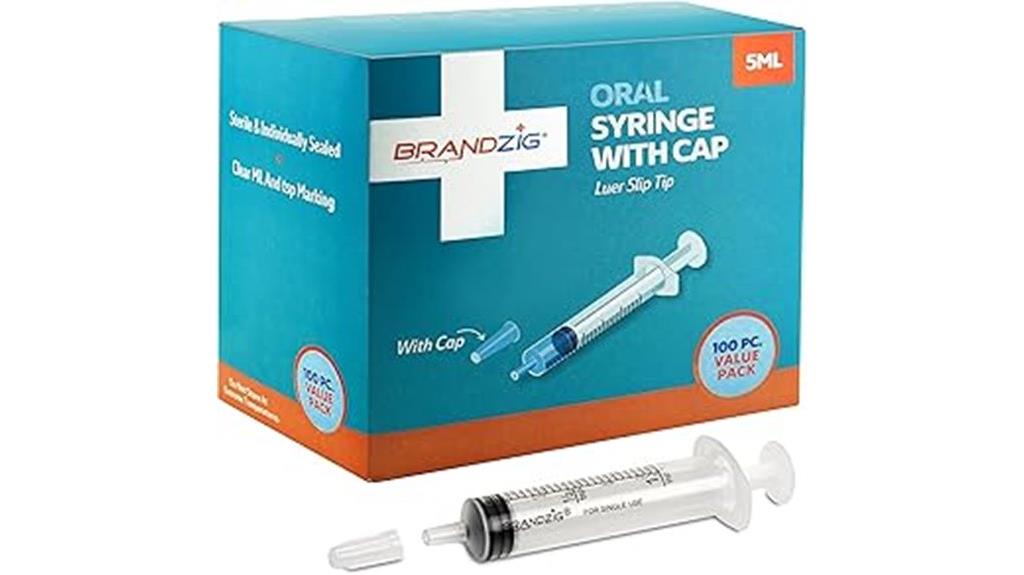 syringe pack for dispensing