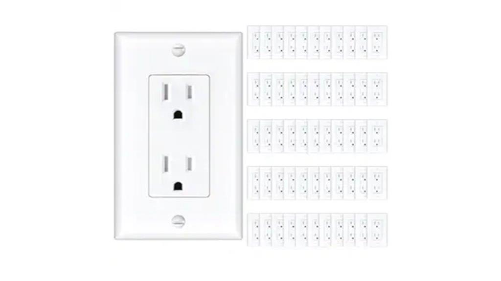 tamper resistant wall outlets
