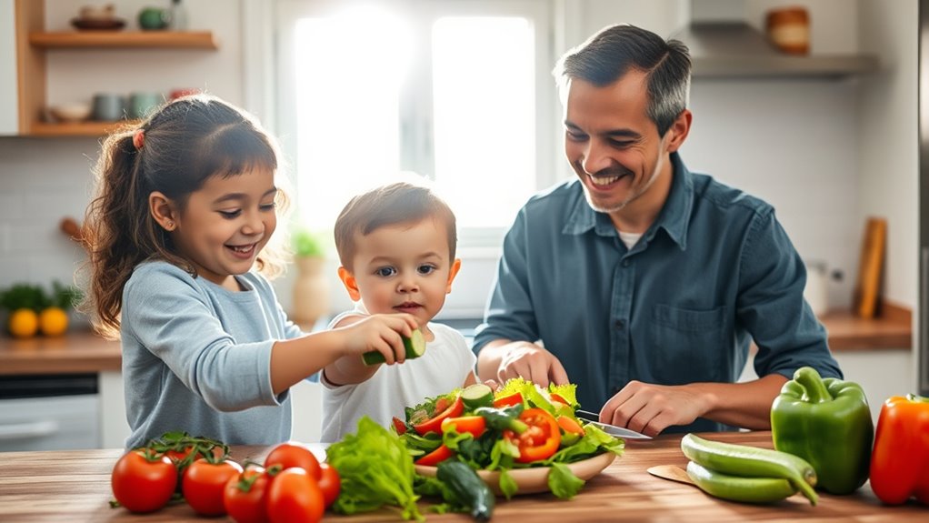 teaching kids healthy eating