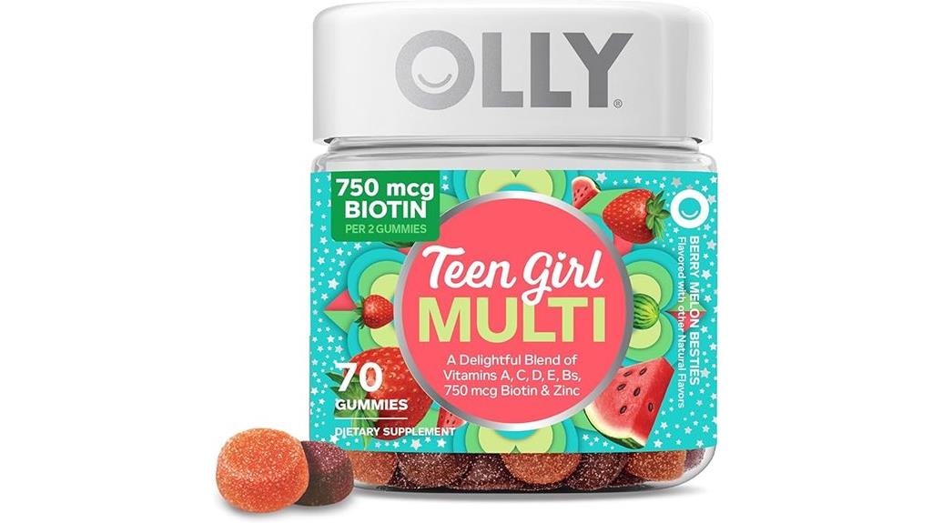 teen girl multivitamin gummies