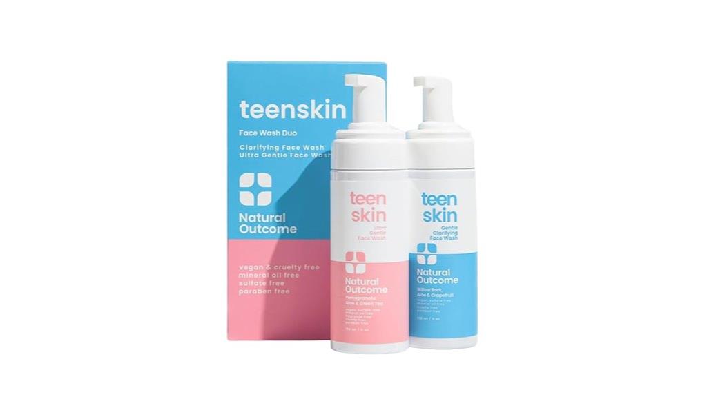 teen skin face wash