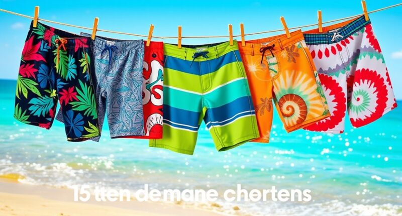 teen summer board shorts