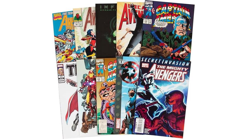 ten marvel comic issues