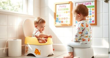 timing and techniques for potty training