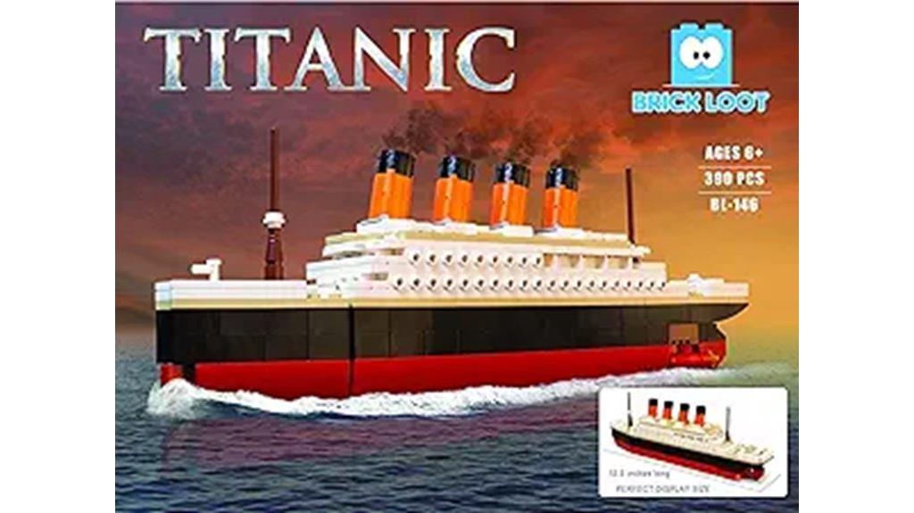 titanic building blocks set