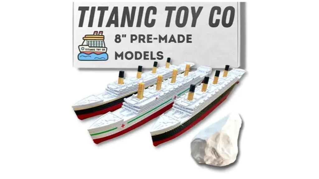 titanic model ship toy