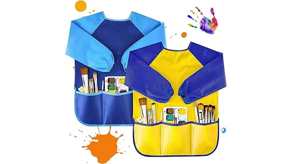toddler art smocks pack