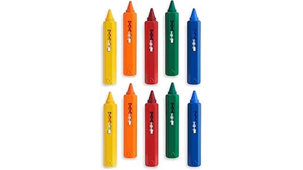 toddler bath crayons set