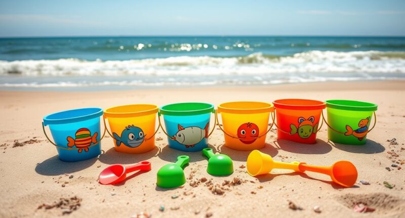 toddler beach buckets selection