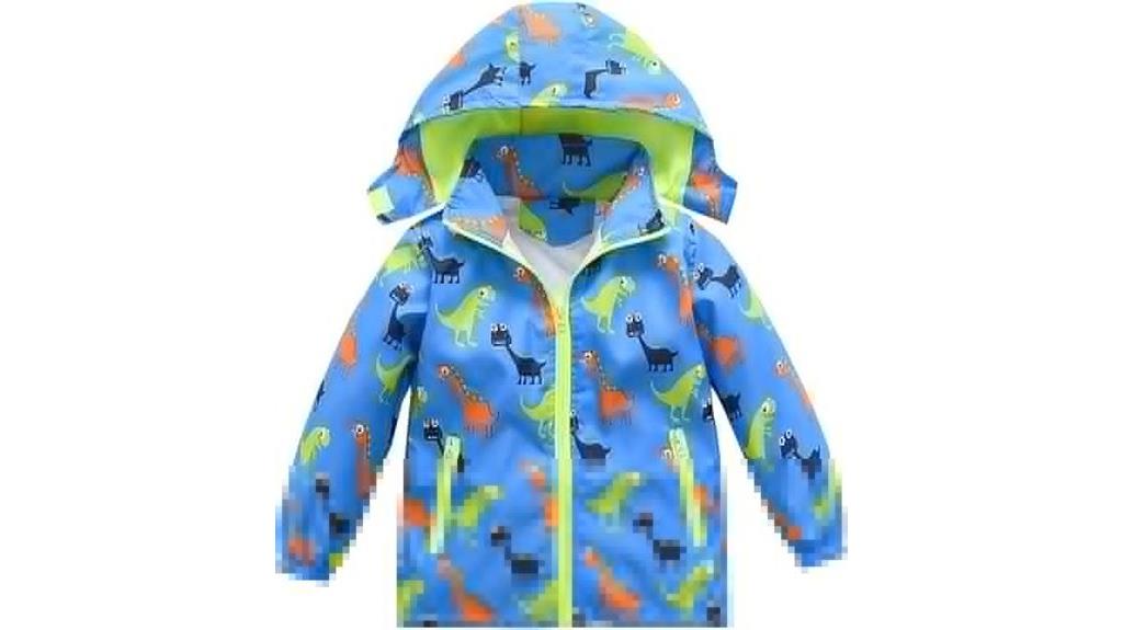 toddler boys waterproof raincoat