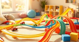 toddler car track adventures