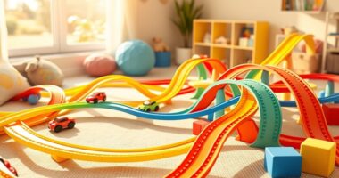 toddler car track adventures