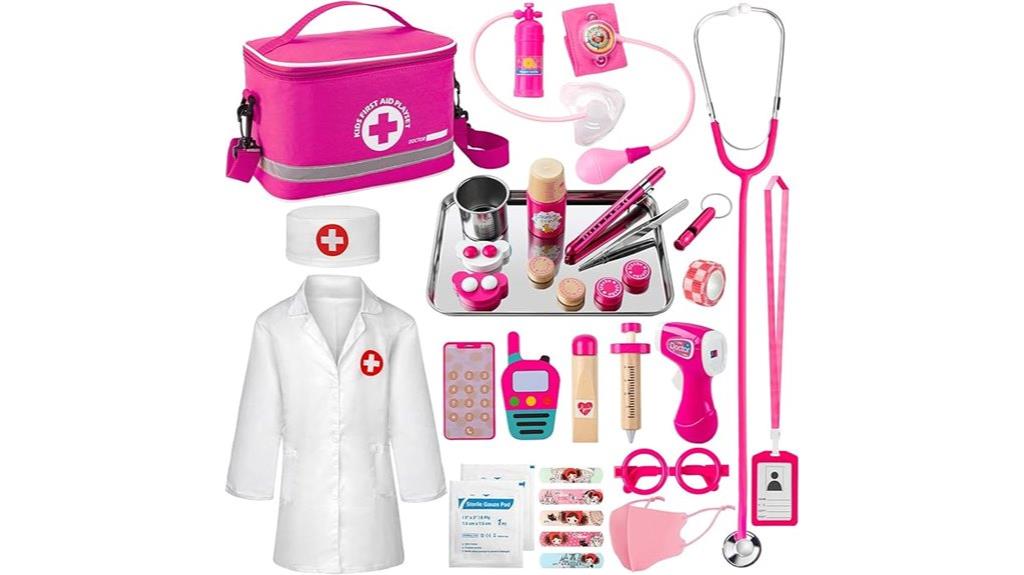 toddler doctor playset kit