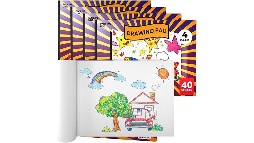 toddler drawing pad sheets