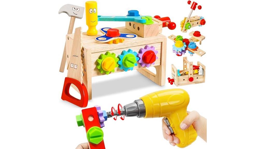 toddler electric drill set