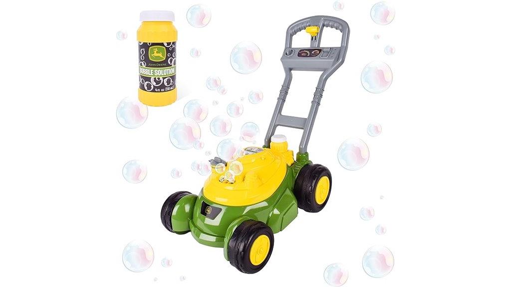 toddler friendly bubble mower