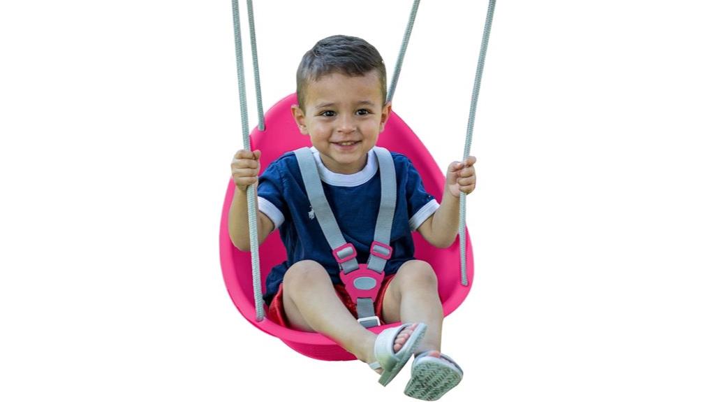 toddler friendly coconut swing