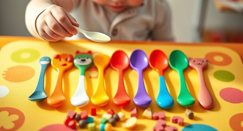 toddler friendly mealtime utensils