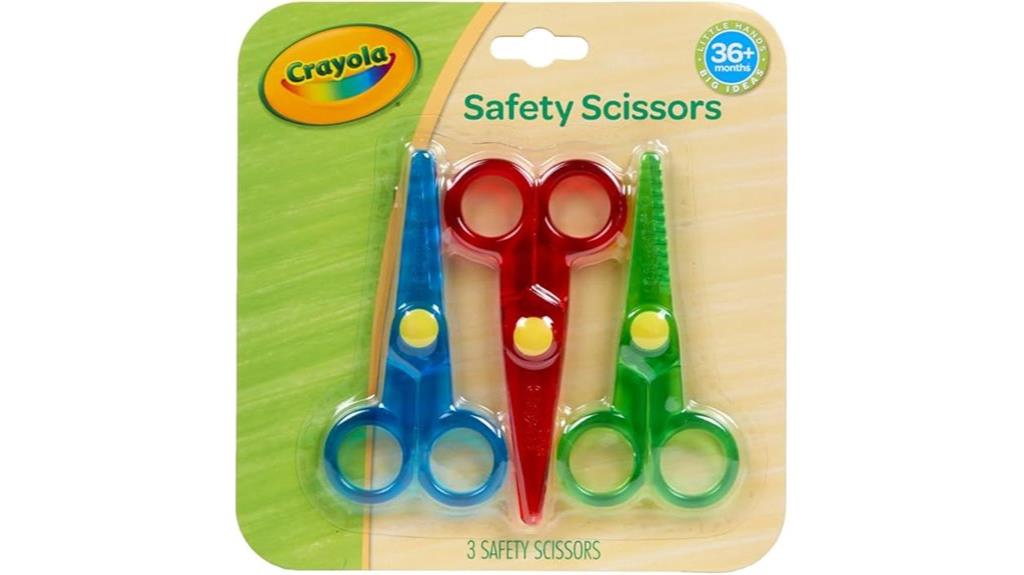 toddler friendly safety scissors