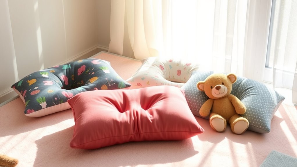 toddler nap pillow selection