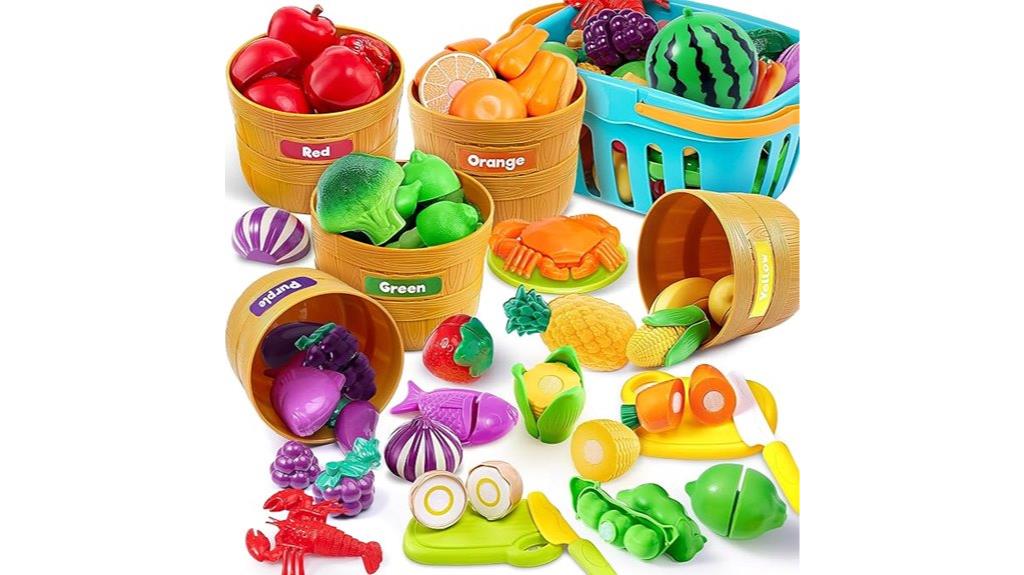 toddler play food set