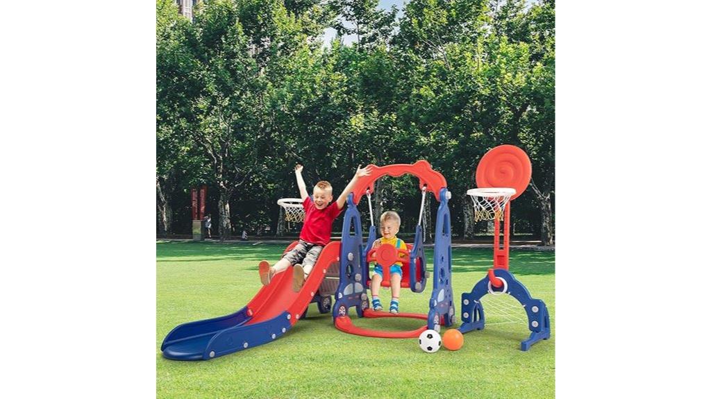 toddler playset with swing