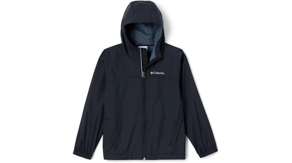 toddler rain jacket black