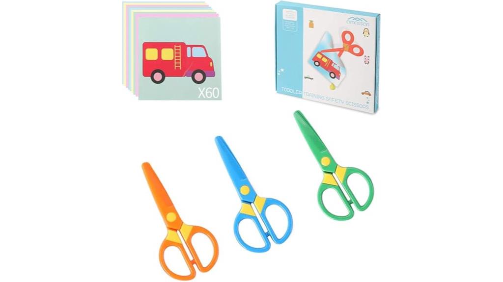toddler safety scissors kit