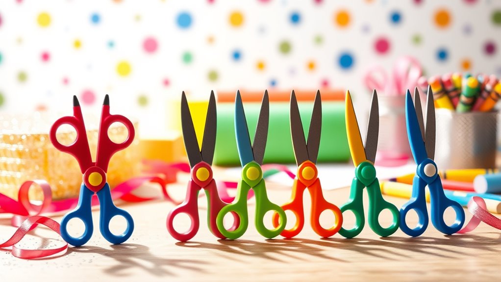 toddler safety scissors selection