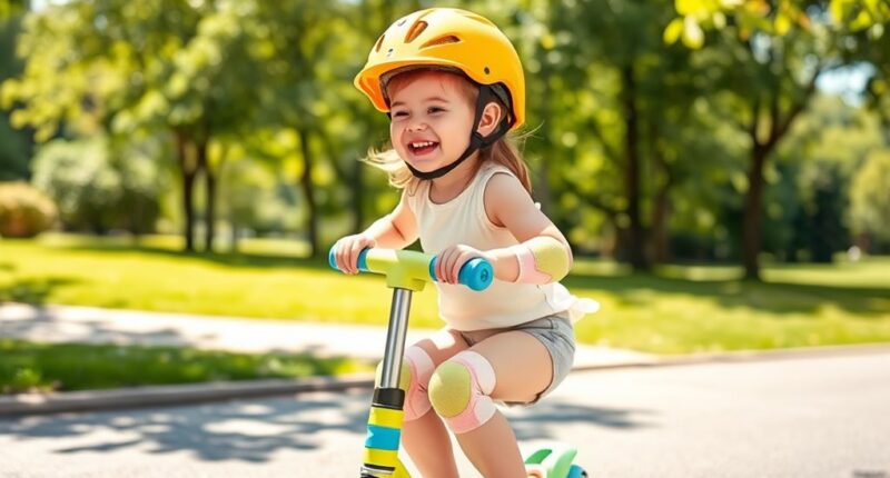 toddler scooter safety gear